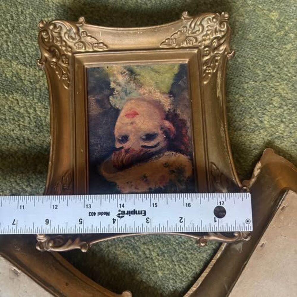 Vintage 3 Piece Framed Art Set Of Cherry Jeffe Huldah Art Paintings print - Picture 7 of 9
